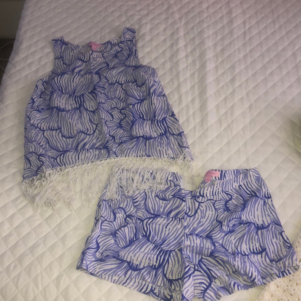 Lilly Pulitzer two piece set size 2